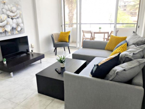 Large apartment close to Finikoudes Beach with 2 balconies